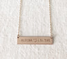Collier Line - à personnaliser