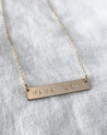 Collier Line - à personnaliser