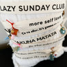Bracelet MANTRA - lazy sunday club