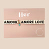 Bracelet MANTRA - amour amore love